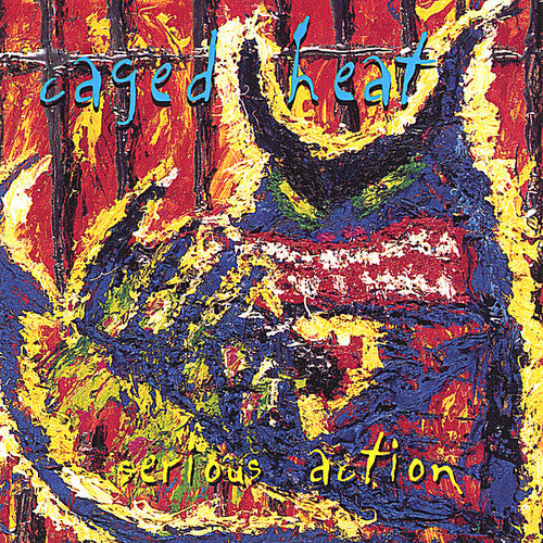 the album cover for Caged Heat - Serious Action