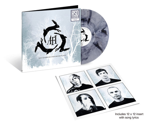 product mockup for AFI - DECEMBERUNDERGROUND [RSD Essential Trans. Smoke LP]