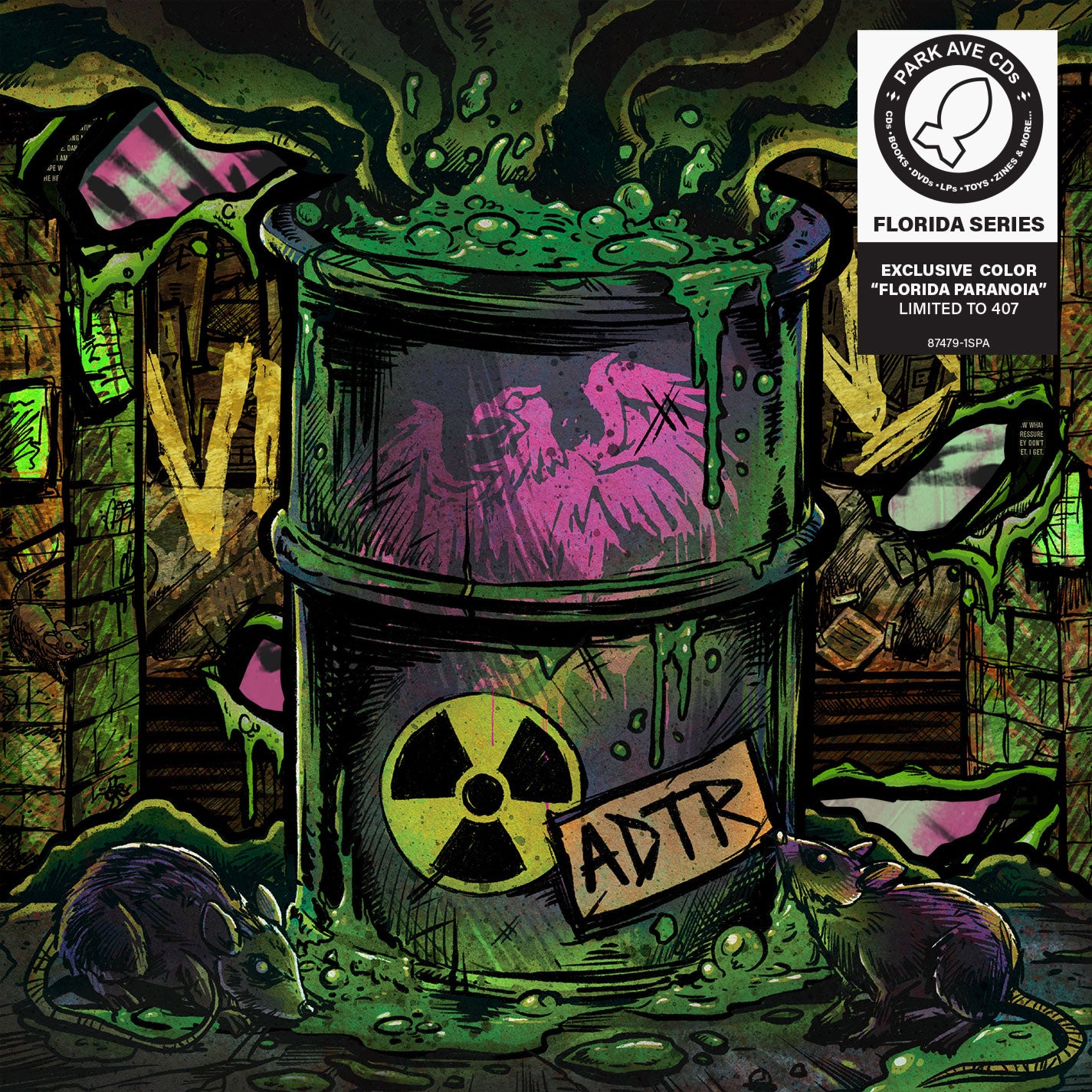 cover art for A Day To Remember - Bad Vibrations [Park Ave Exclusive "Florida Paranoia" LP]