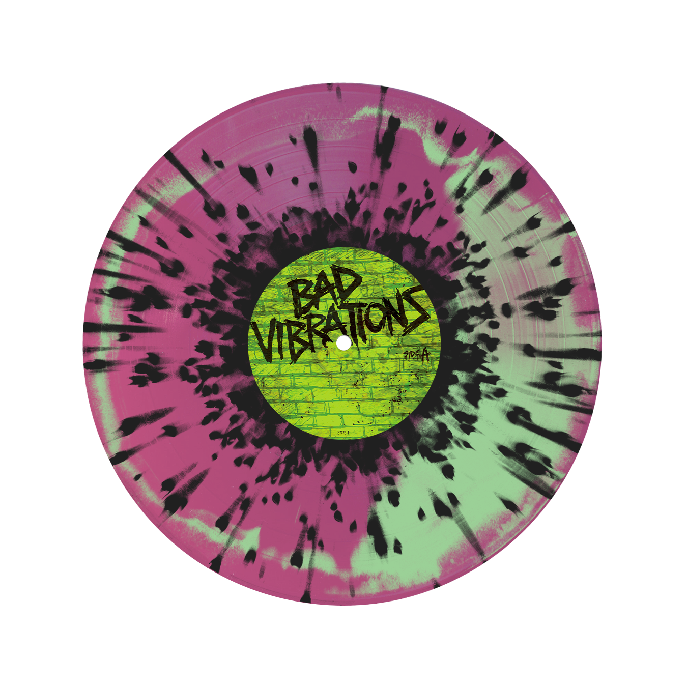 product mockup for A Day To Remember - Bad Vibrations [Park Ave Exclusive "Florida Paranoia" LP]