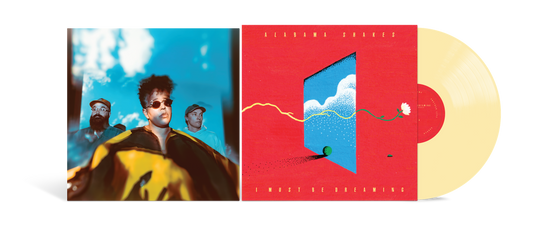 product mockup for Alabama Shakes - I Must Be Dreaming [Indie Exclusive Daydream Yellow LP]