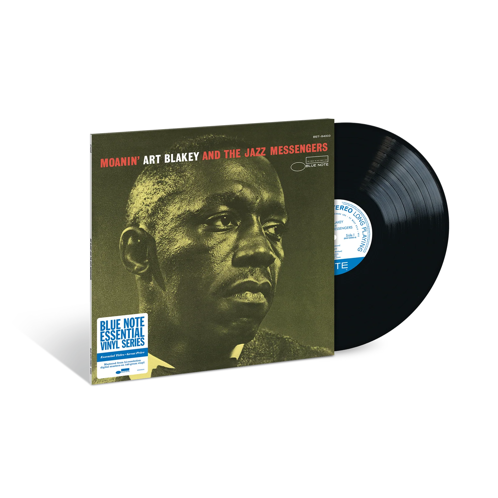 product mockup for Art Blakey & The Jazz Messengers - Moanin' (Blue Note Essential) [LP]