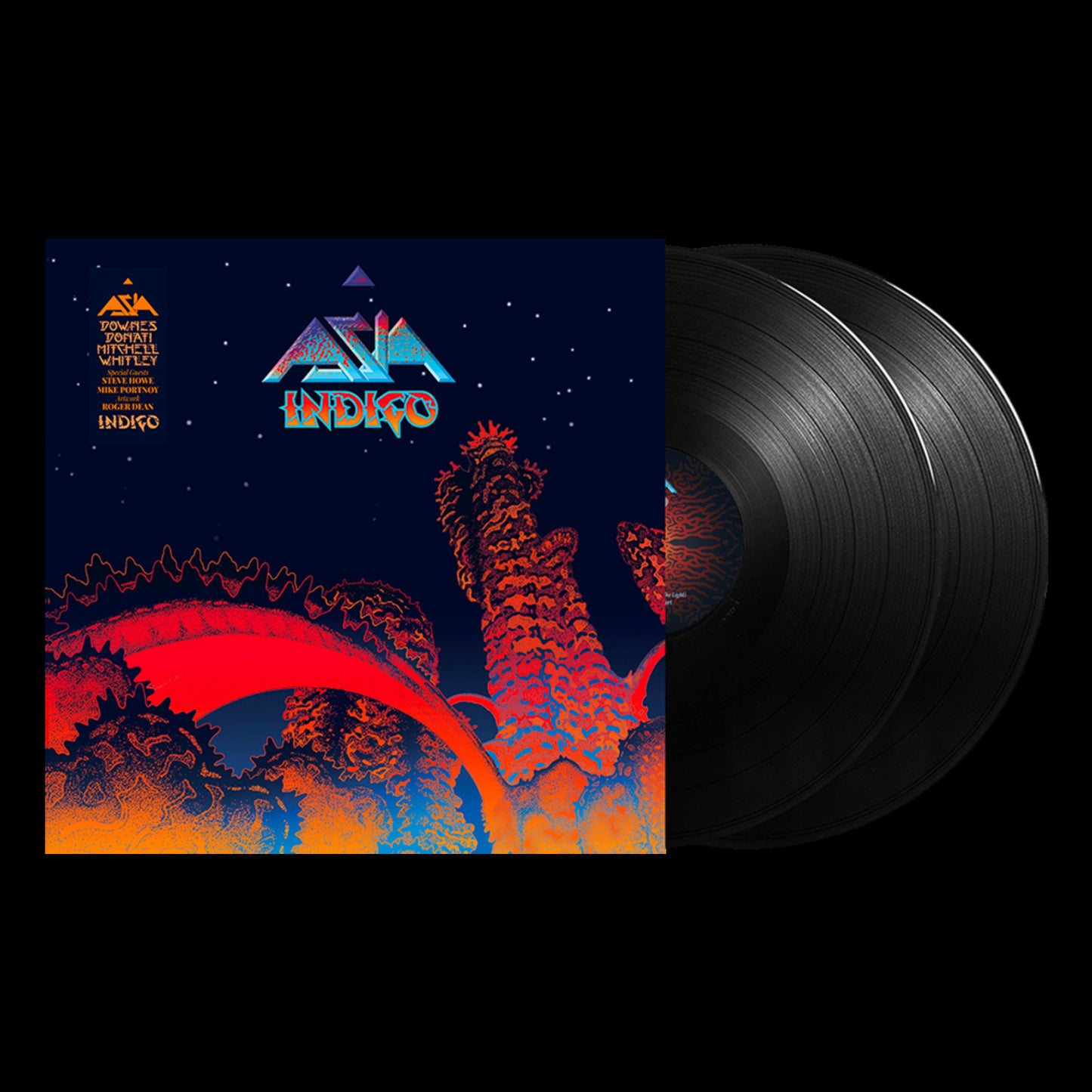 product mockup for Asia - Indigo [2LP]