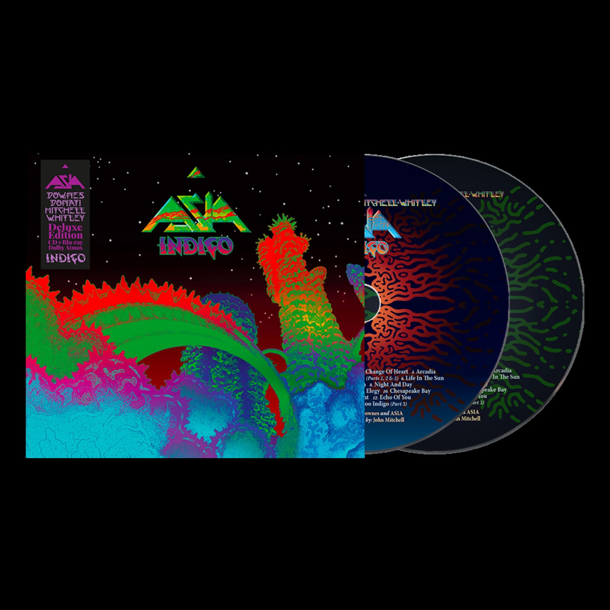product mockup for Asia - Indigo [CD + Blu-ray]