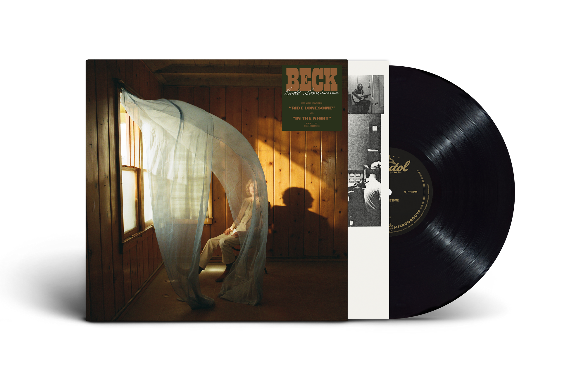 product mockup for Beck - Ride Lonesome [LP]