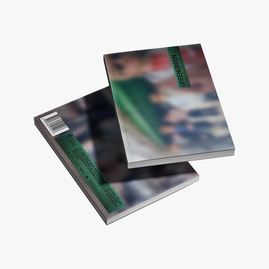 product mockup for Cortis - GREENGREEN [BRIDGE ver. CD]