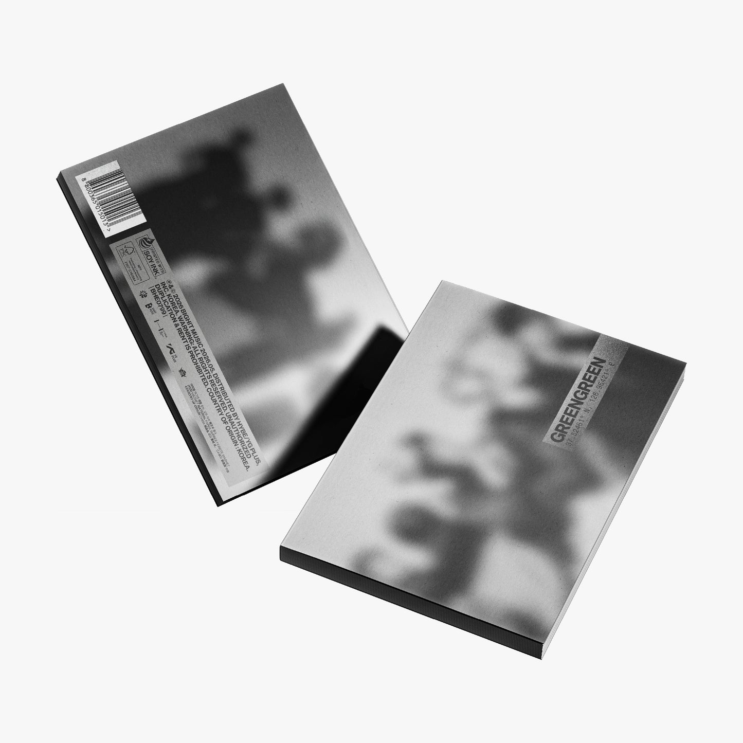 product mockup of Cortis - GREENGREEN [STUDIO ver. CD]