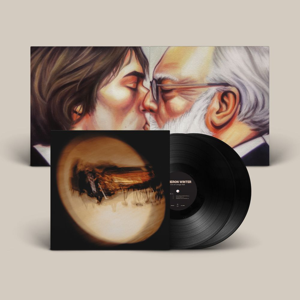 product mockup for Cameron Winter - Live At Carnegie Hall [2LP]