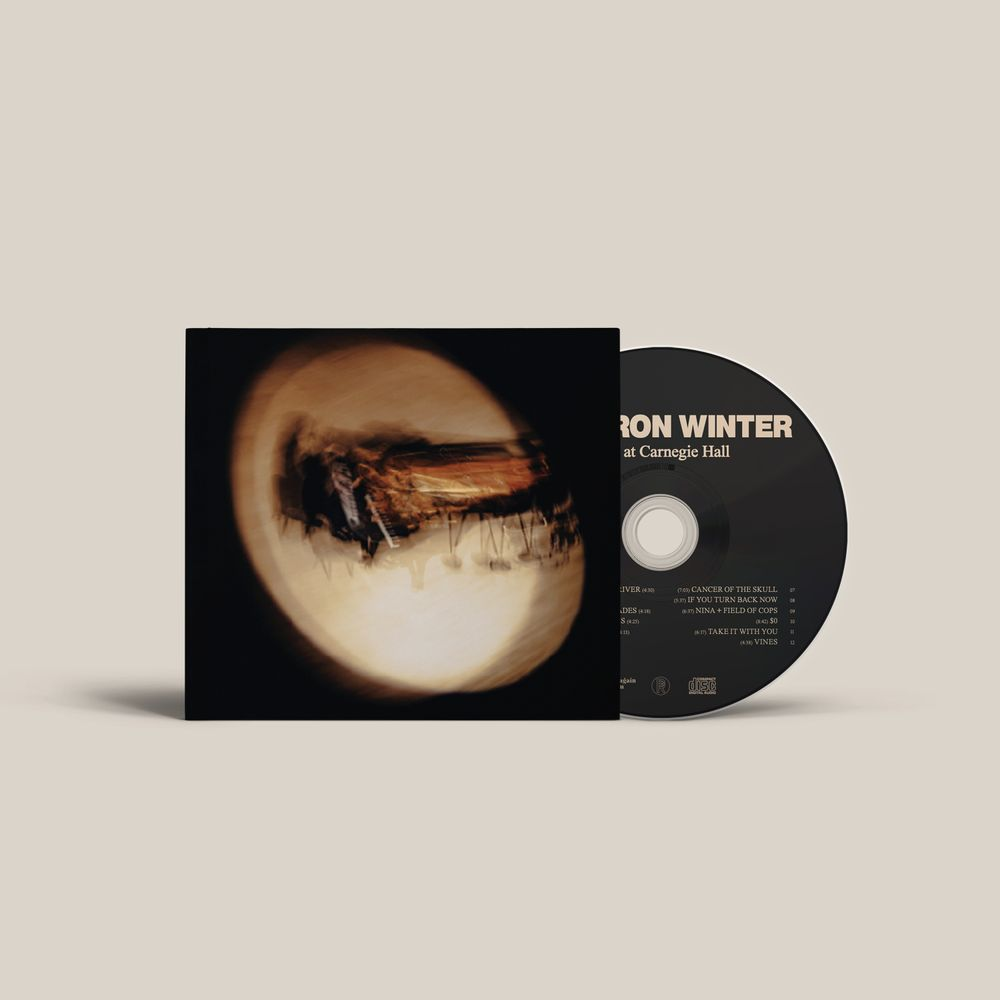 product mockup for Cameron Winter - Live At Carnegie Hall [CD]