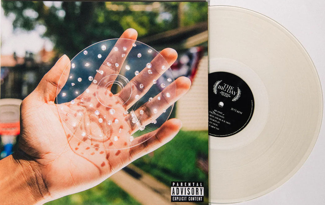 product mockup for Chance the Rapper - The Big Day [Indie Exclusive Clear LP]