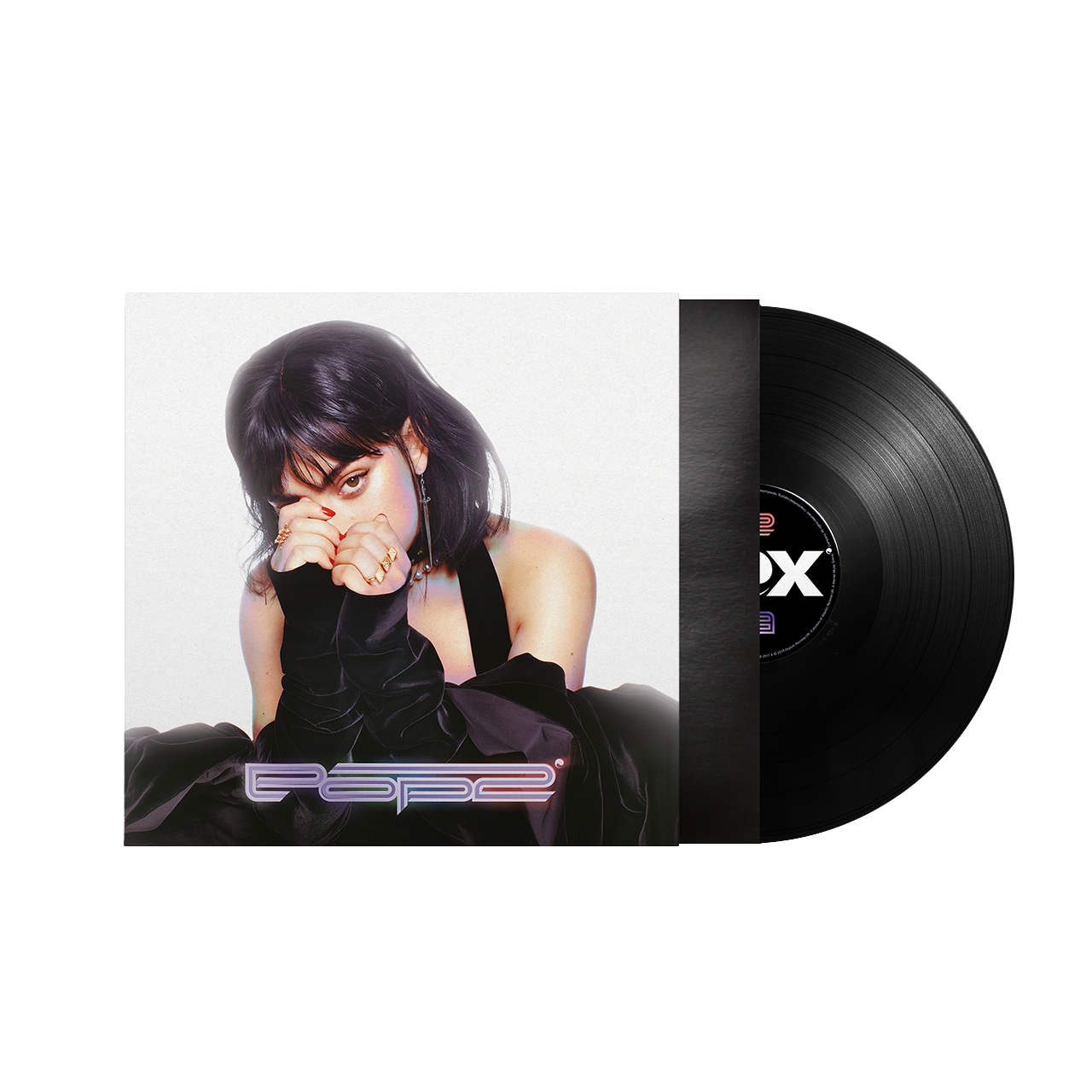 product mockup for Charli xcx - Pop 2 [LP]