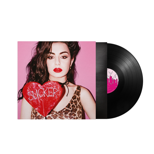 product mockup for Charli xcx - Sucker [LP]