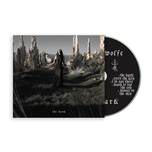 product mockup for Chelsea Wolfe - The Dark [CD]