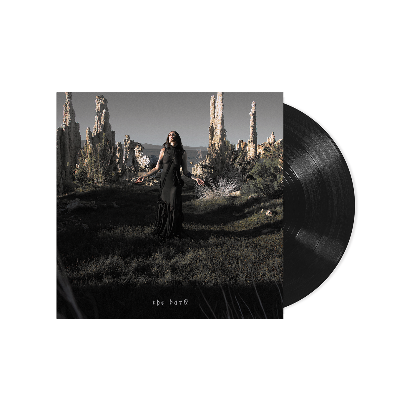 product mockup for Chelsea Wolfe - The Dark [LP]