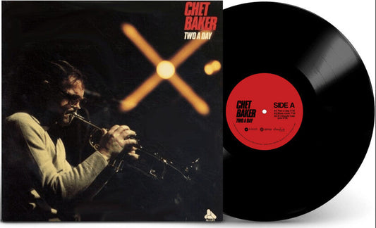 product mockup for Chet Baker - Two A Day [Indie Exclusive Limited Edition LP]