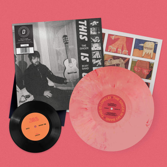 This Is Lorelei 'The Singer In My Band' Dinked Edition Orange/White/Red 'Muscle' LP w/ Bonus 7”