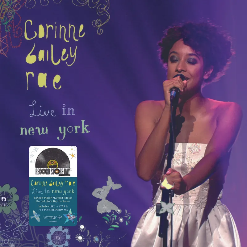 cover art for Corinne Bailey Rae - Live In New York [RSD 2026]