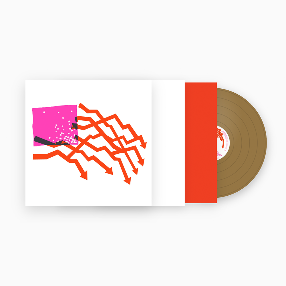 product mockup for DIIV - ZIRP! [Indie Exclusive Gold LP]