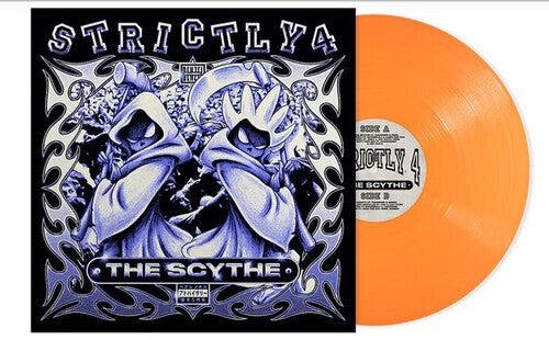 product mockup for Denzel Curry - Strictly 4 The Scythe [Indie Exclusive Tangerine]