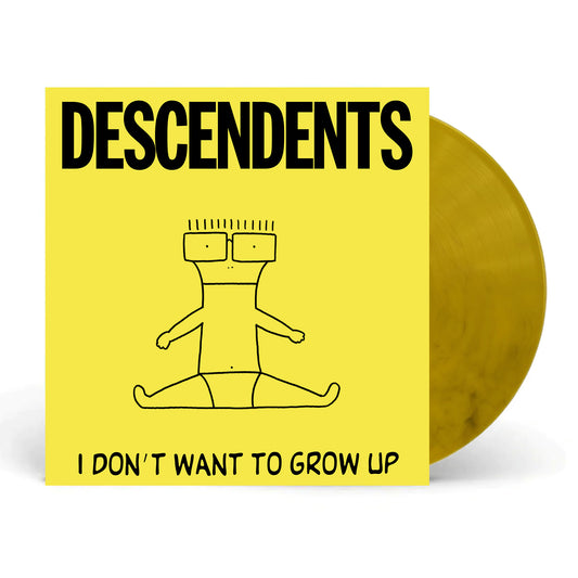 Product mockup for Descendents - I Don't Want To Grow Up Banana Peel Vinyl LP