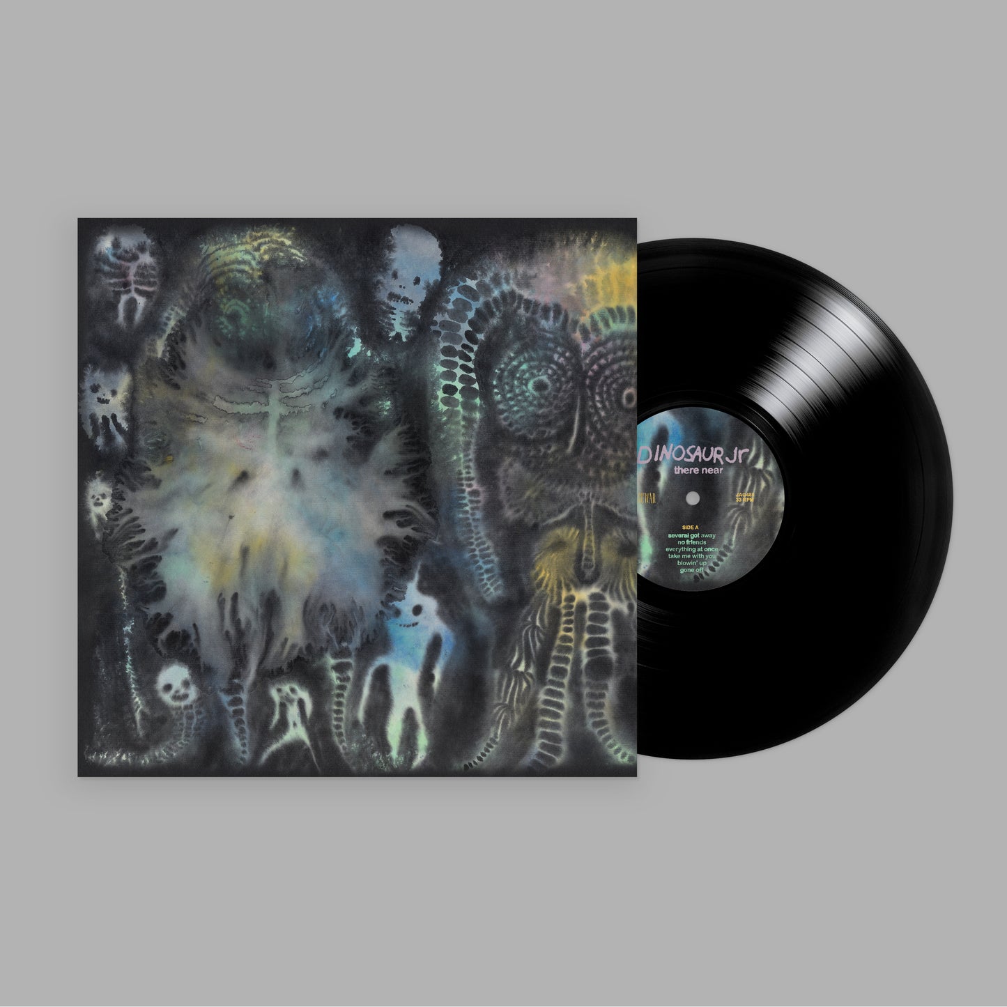 product mockup for Dinosaur Jr. - There Near [LP]