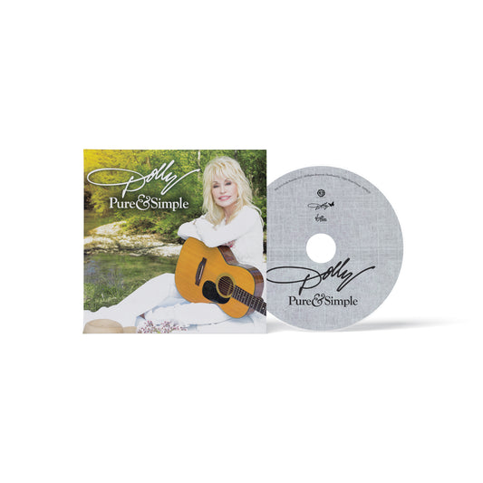 product mockup for Dolly Parton - Pure & Simple (10 Year Anniv. Ed.) [CD]