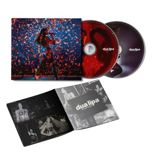 product mockup for Dua Lipa - Live From Mexico [CD]