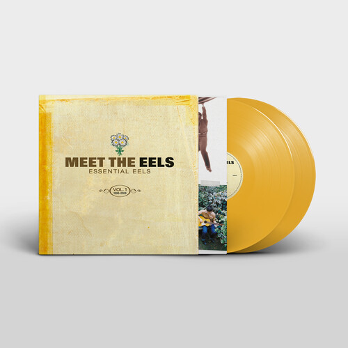 product mockup for Eels - Meet The Eels: Essential Eels Vol 1 (1996-2006) [Yellow Gold 2LP]