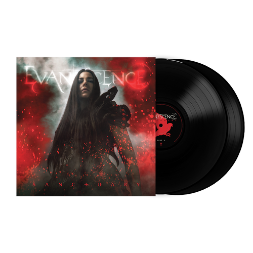 product mockup for Evanescence - Sanctuary [2LP]