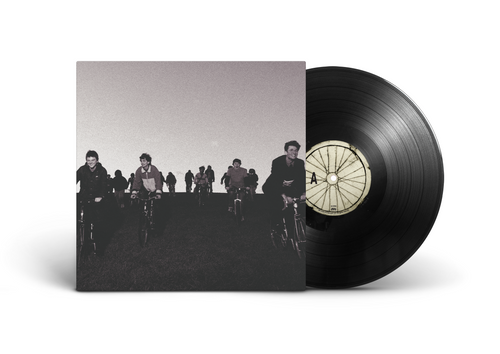 product mockup for Friko - Something Worth Waiting For [Black LP]