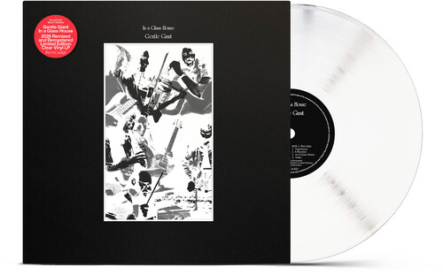 product mockup for Gentle Giant - In A Glass House (2026 Remix) [180g Clear LP]