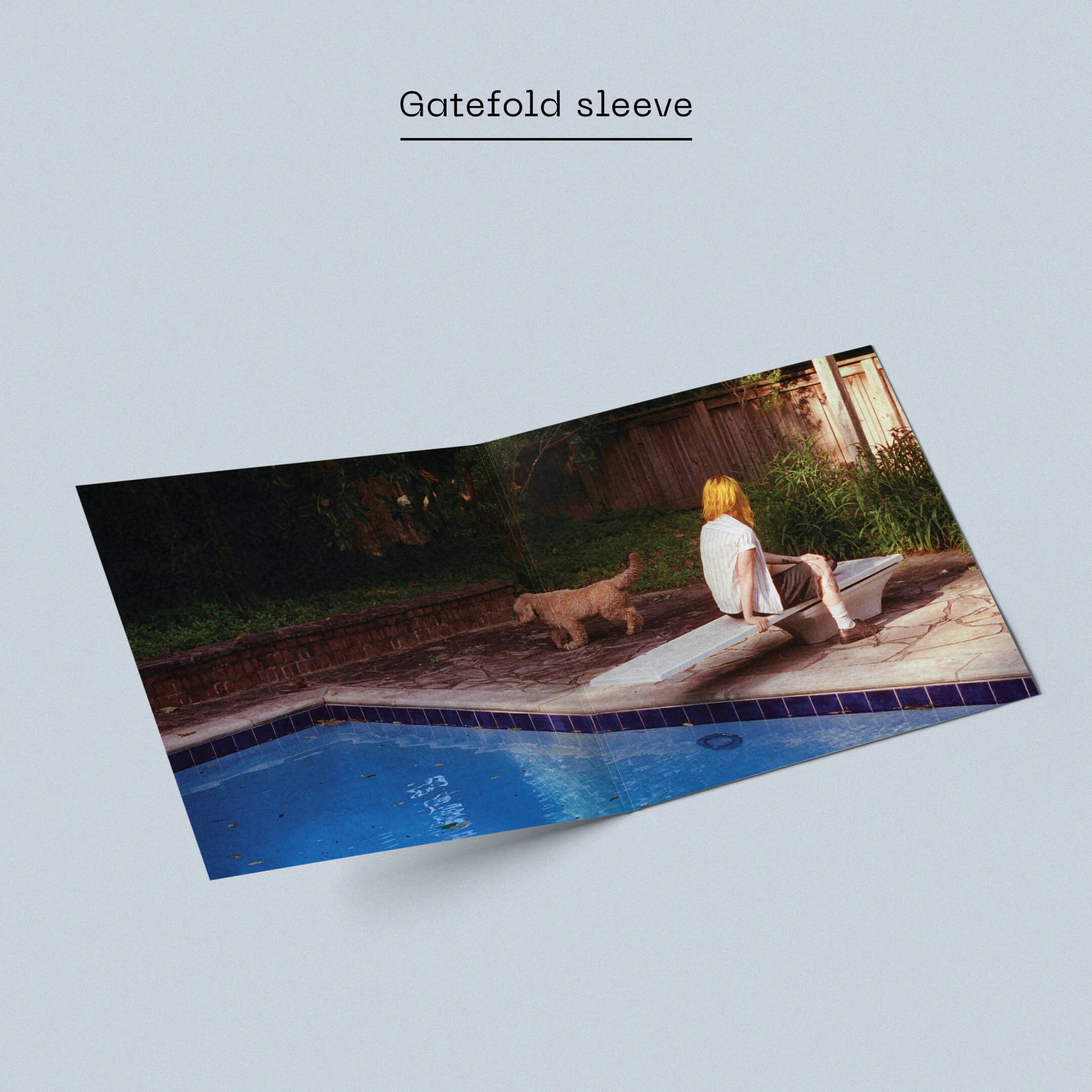 product mockup of Hayley Williams - Ego Death At A Bachelorette Party Dinked Edition gatefold