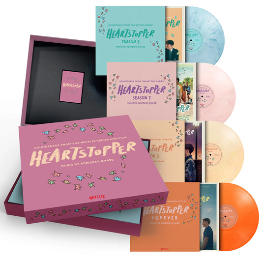 product mockup for Heartstopper (Soundtrack) [4LP Box Set]