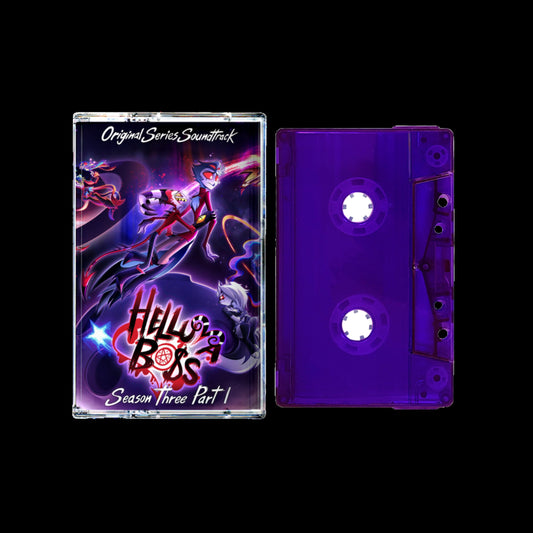 product mockup for Helluva Boss: Season 3, Part 1 (Original Soundtrack) [Cassette]