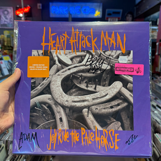 Heart Attack Man - Joyride The Pale Horse [Park Ave SIGNED Exclusive Orchid / Orange Crush Color-In-Color LP]