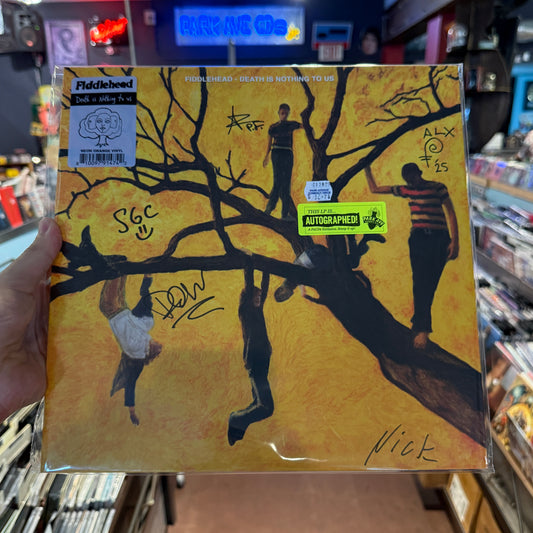 Fiddlehead - Death Is nothing To Us [Park Ave SIGNED Exclusive neon Orange LP]