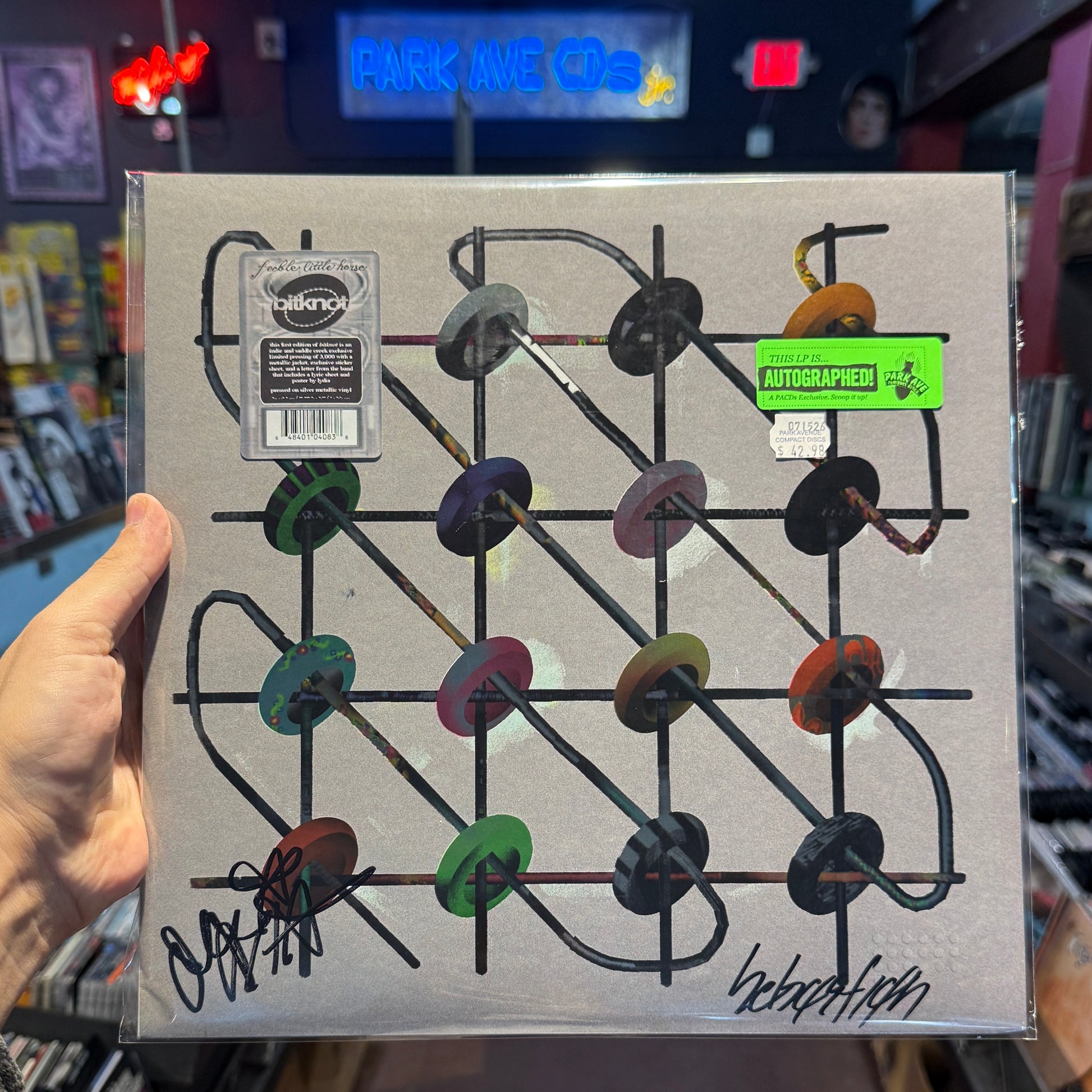 Feeble Little Horse 'Bitknot' Signed LP