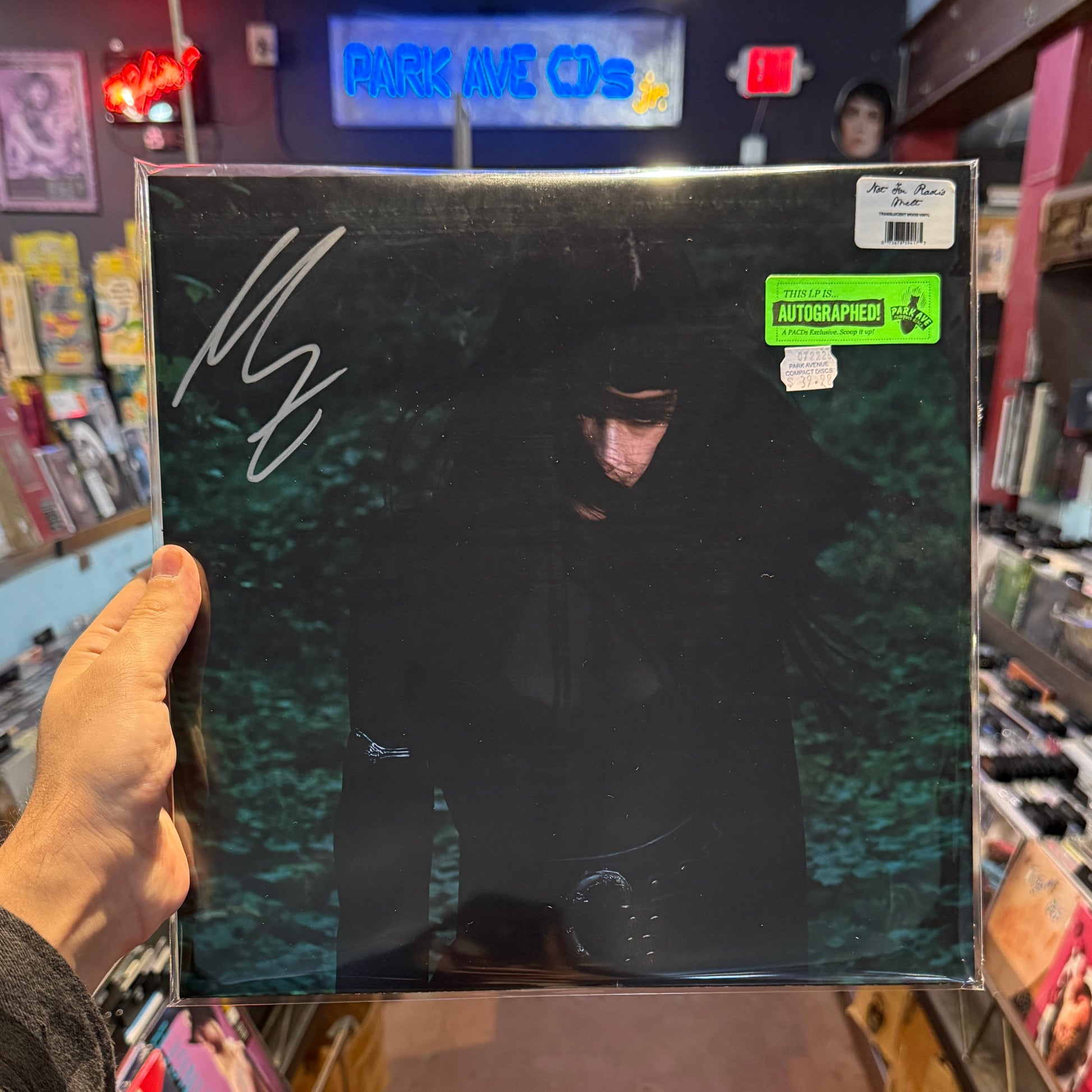 Not For Radio 'Melt' Signed Cover