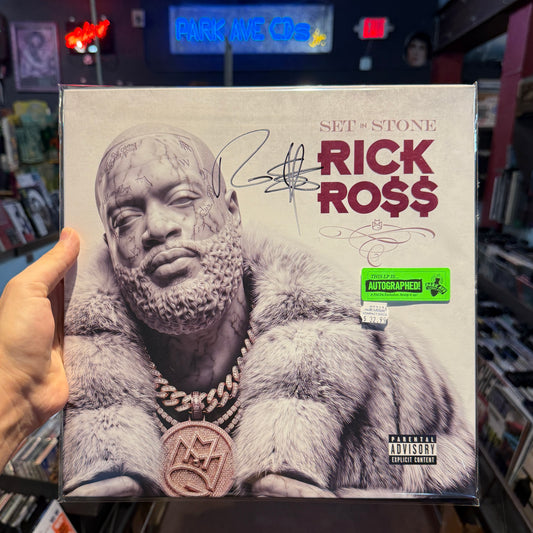 Rick Ross 'Set In Stone' Signed 2LP