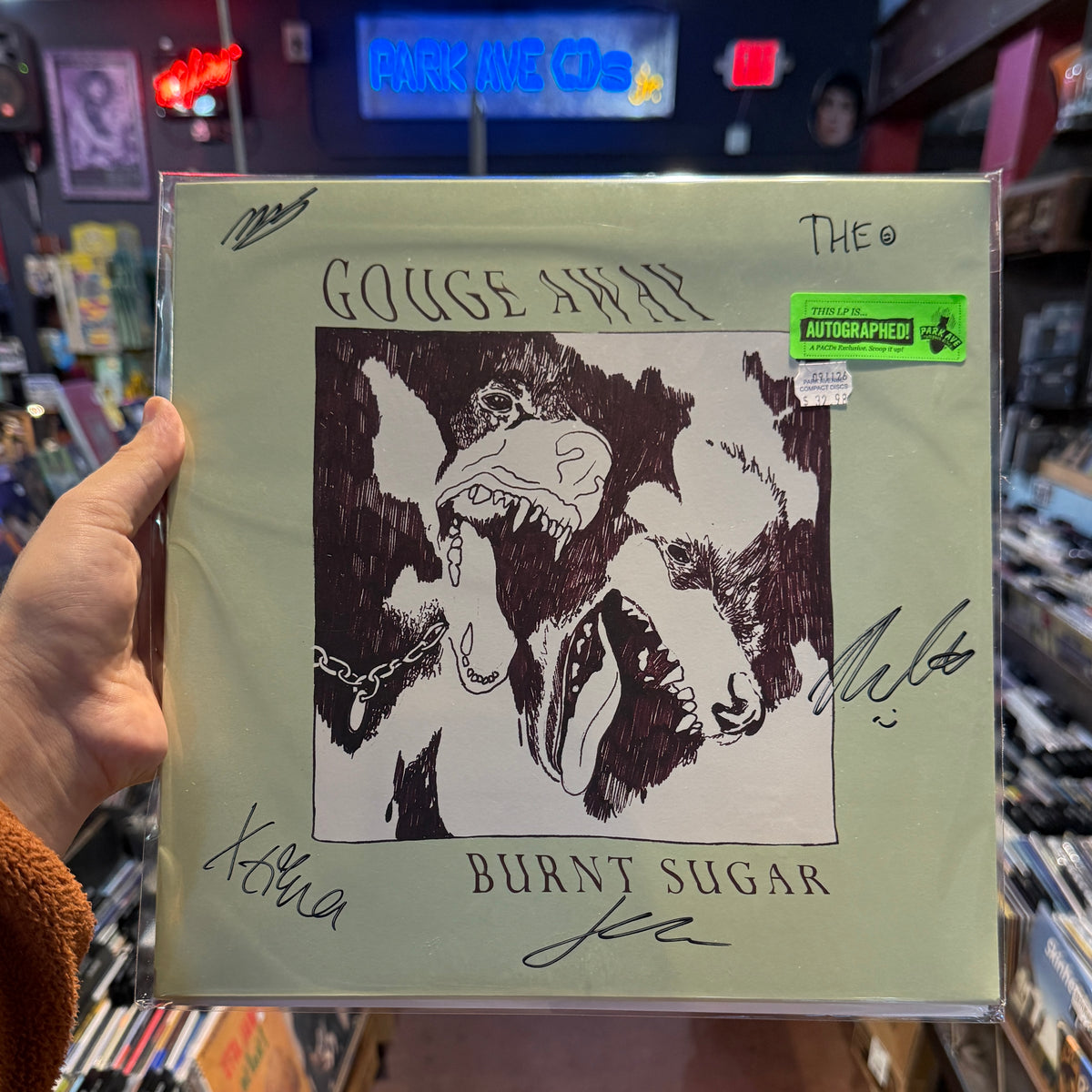Gouge Away 'Burnt Sugar' [Park Ave SIGNED Exclusive Red, Black, & Purple Splatter LP]