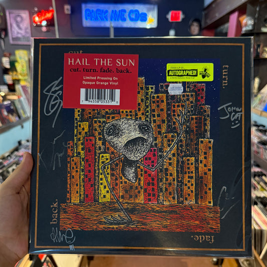 Hail The Sun 'cut. turn. fade. back.' Park Ave Exclusive Signed Opaque Orange LP