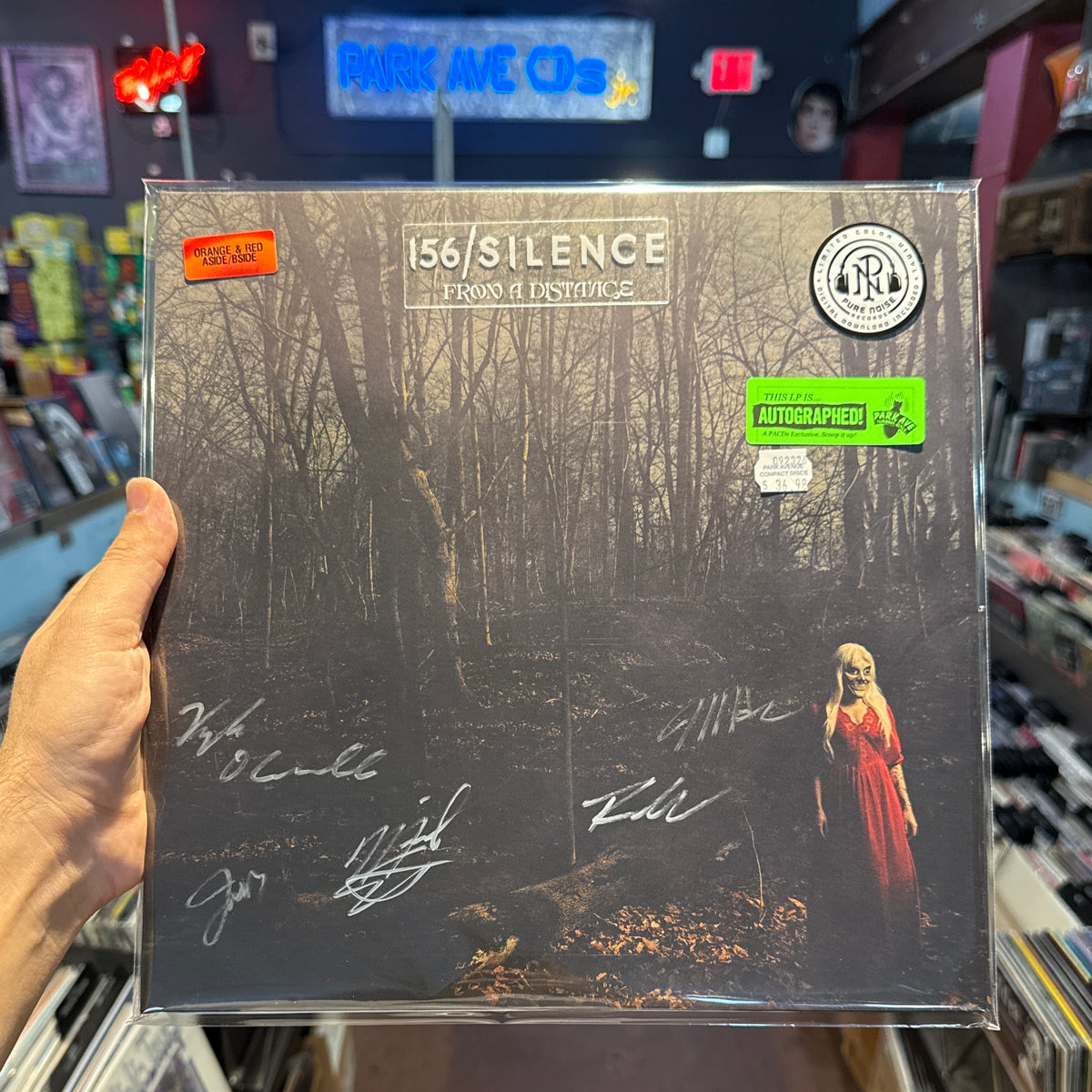 156/Silence - From A Distance [Park Ave SIGNED Exclusive Orange & Red LP]