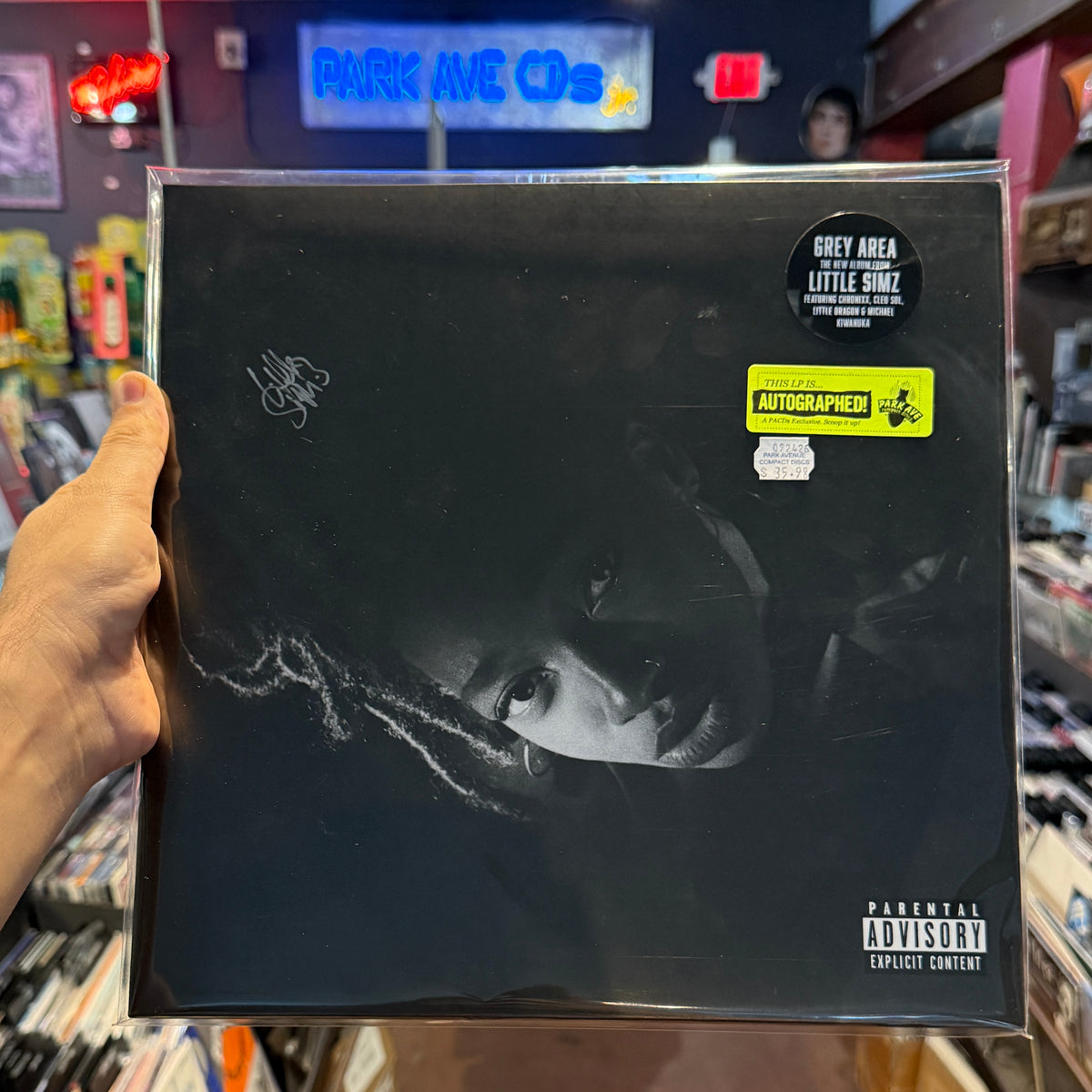 Little Simz - Grey Area [Park Ave SIGNED Exclusive White LP]