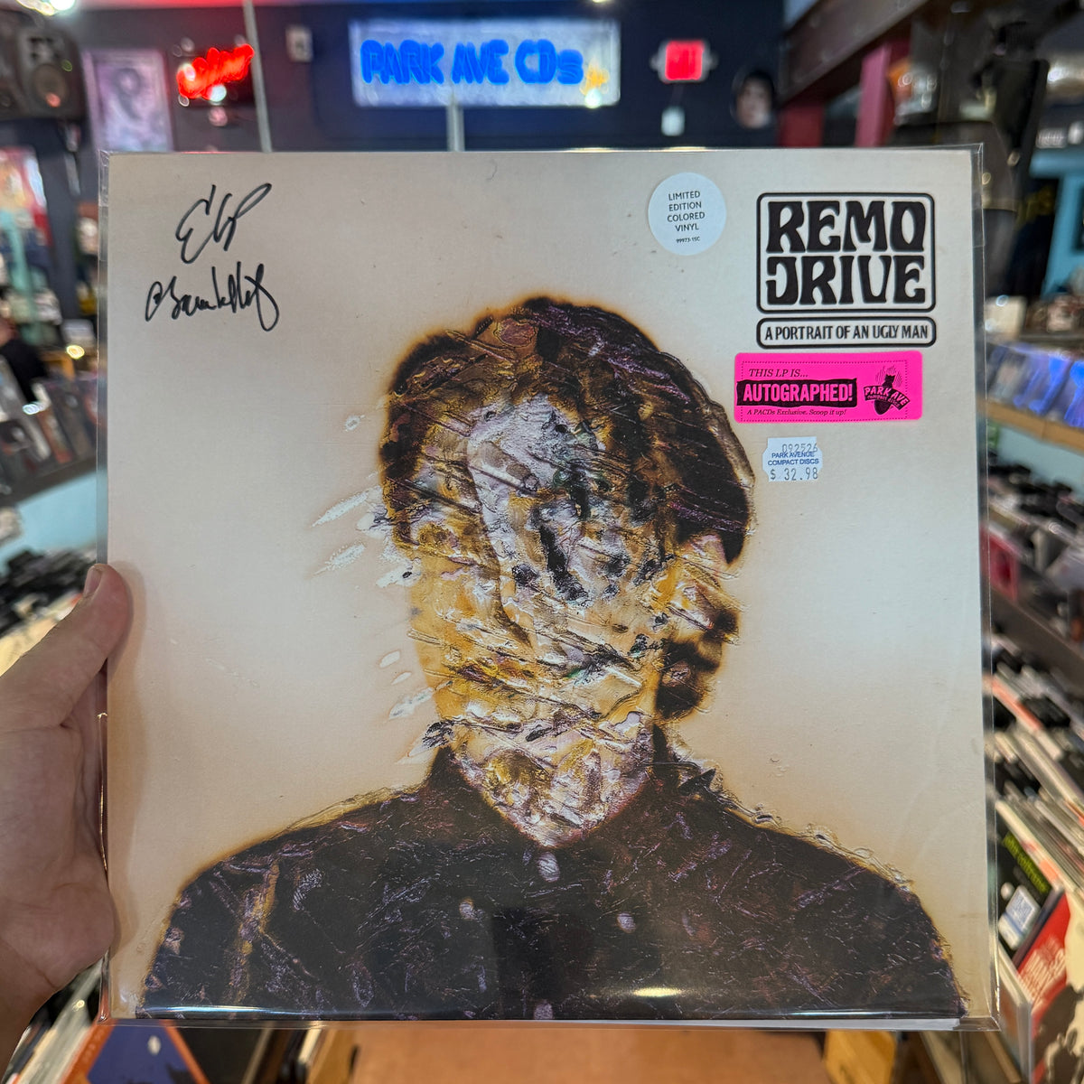 Remo Drive - A Portrait Of An Ugly Man [Park Ave SIGNED Exclusive Opaque Maroon LP]