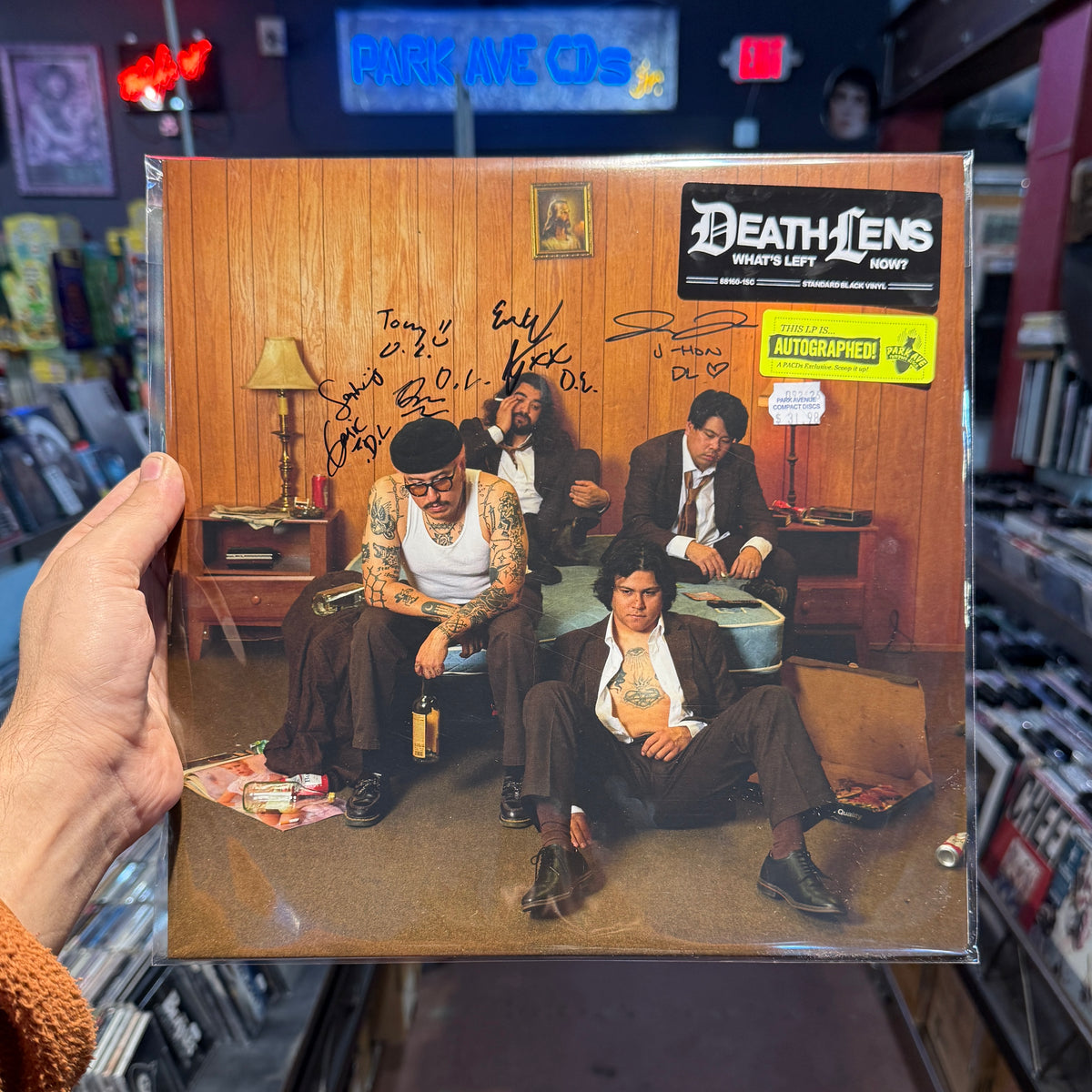 Death Lens - What's left Now [Park Ave SIGNED Exclusive LP]