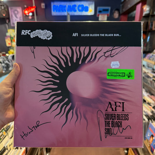 AFI - Silver Bleeds The Black Sun... [Park Ave SIGNED Exclusive Indie First Run Club White-In-Violet LP]