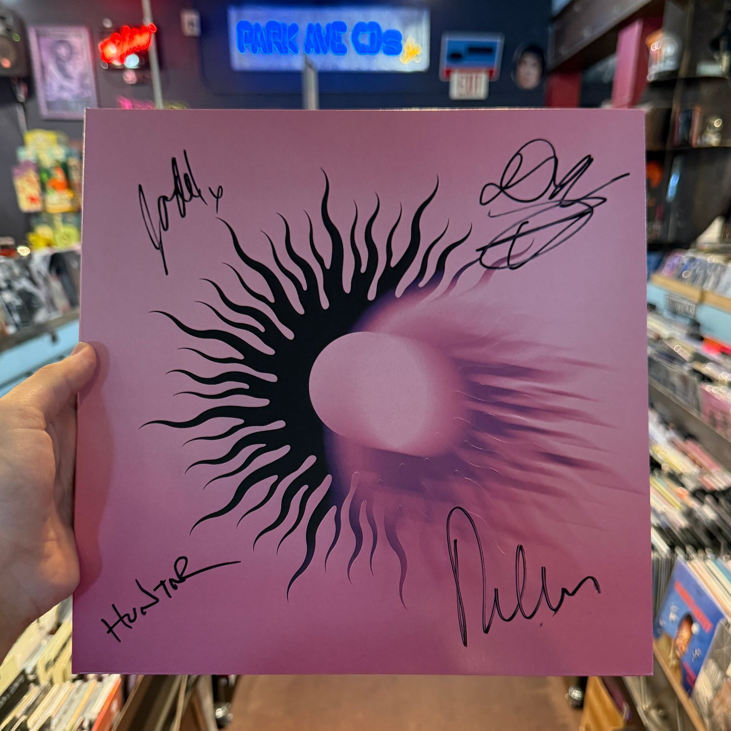 AFI - Silver Bleeds The Black Sun... [Park Ave SIGNED Exclusive Indie First Run Club White-In-Violet LP]