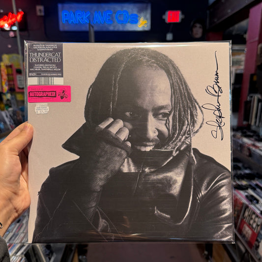 Thundercat - Distracted [Park Ave SIGNED Exclusive Indie Black Marble Smoke LP]
