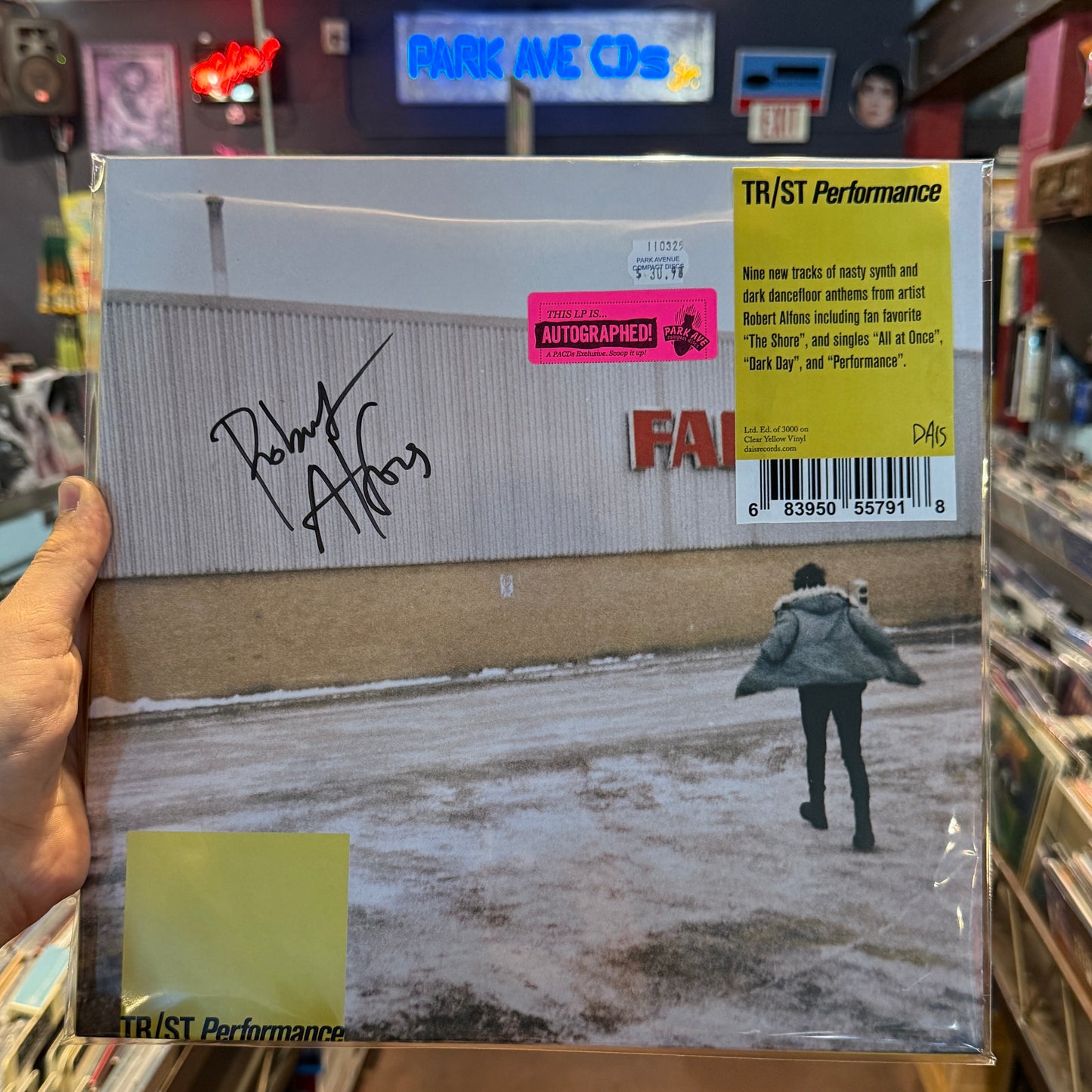 TR/ST - Performance [Park Ave SIGNED Exclusive Indie Clear Yellow LP]