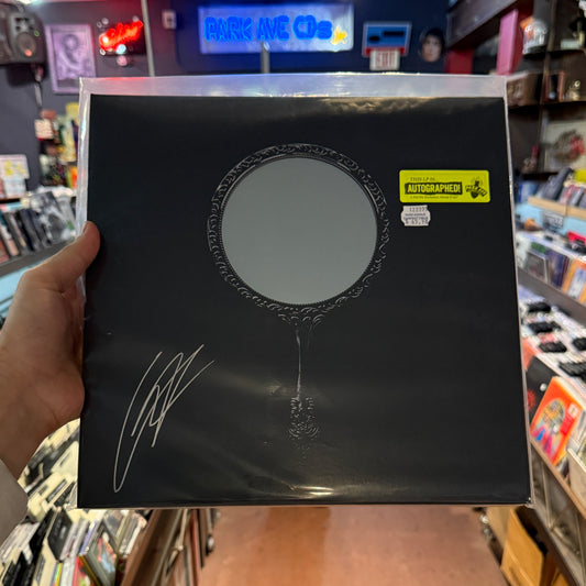 Signed cover for PVRIS 'White Noise' 10th Anniversary Midnight Iridescent Emeral 2LP